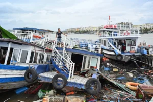 Vietnam Devastated by Typhoon Yagi: Death Toll Climbs to 59 Amid Widespread Flooding and Structural Collapse | mrk.news
